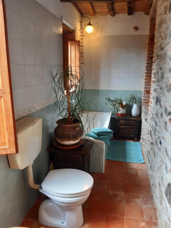 Attic With Balcony At Locanda Del Capo Capannori Exterior foto